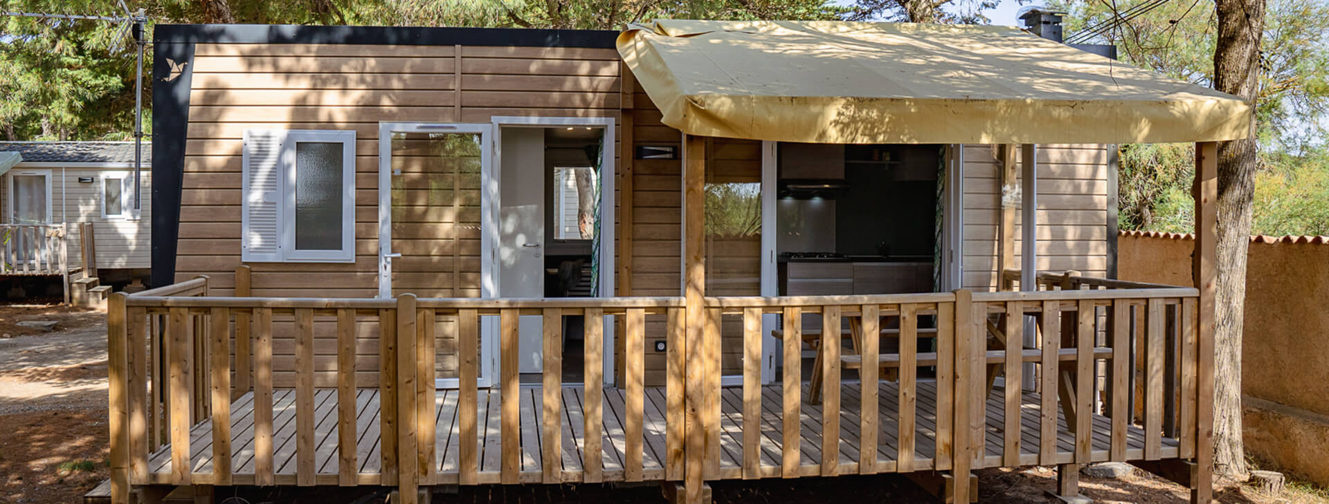 Mobil-home 4/6 people, air-conditioned