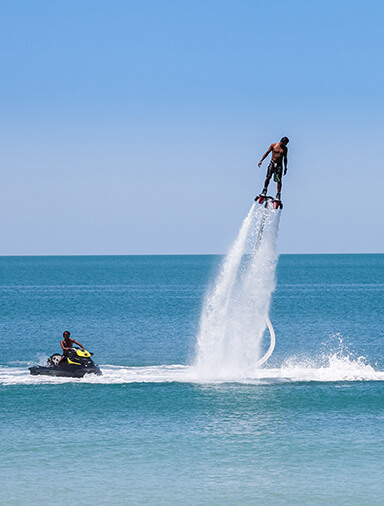 Flyboard, alrededor de Port-la-Nouvelle