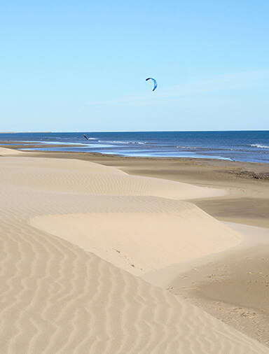 Kitesurfing in Leucate, la Palme and in Gruissan