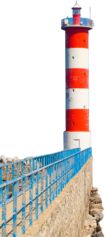 Der Leuchtturm von Port-la-Nouvelle